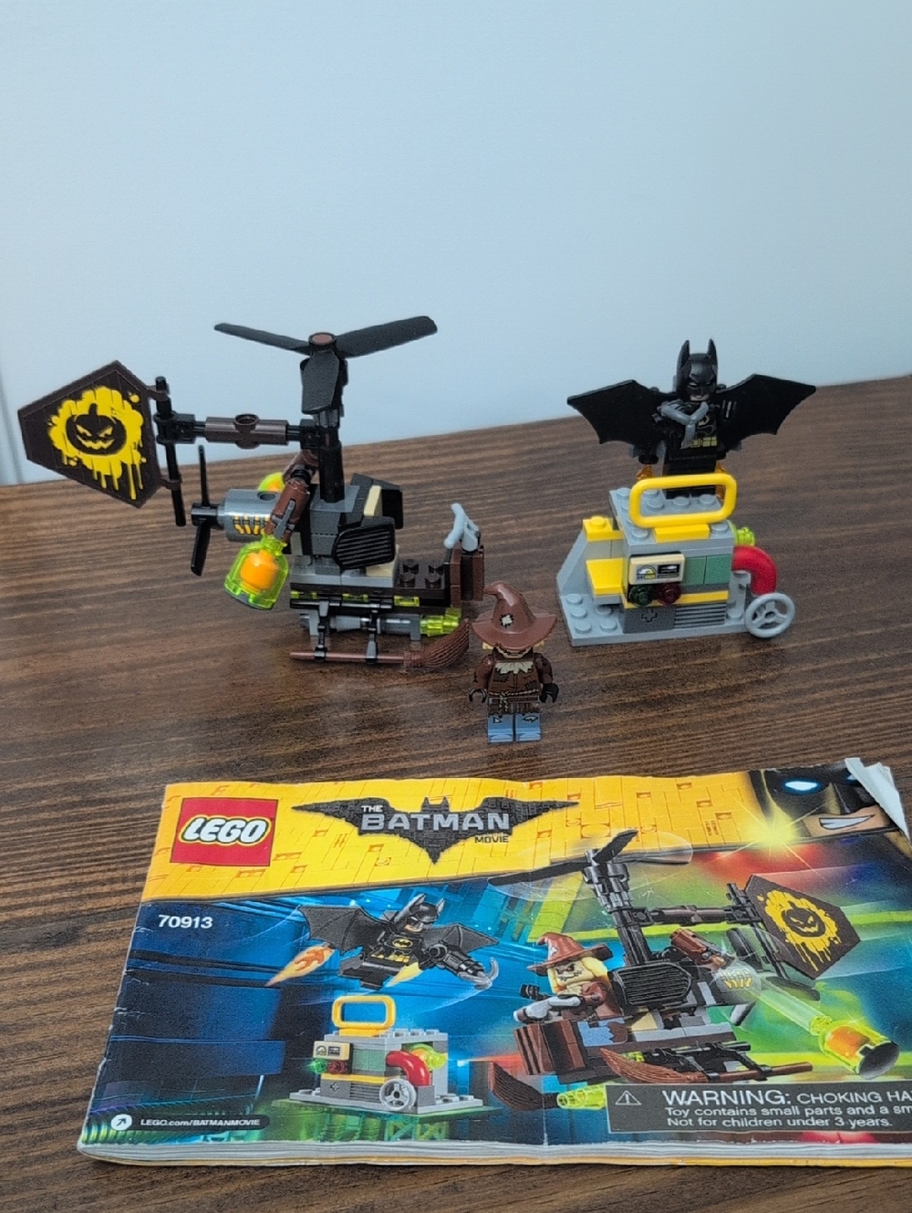 LEGO: The Batman Movie: 70913: Scarecrow Fearful Face-off